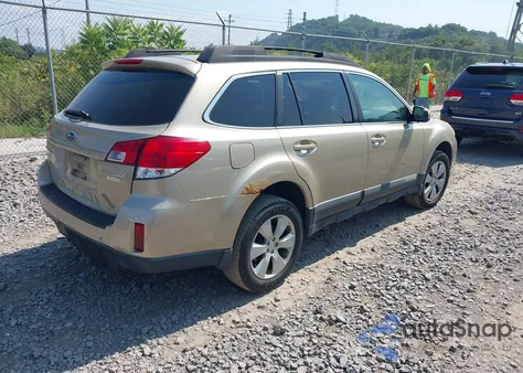 2010 Subaru Outback 2.5I Limited from USA, damaged, VIN 4S4BRBKCXA3343699